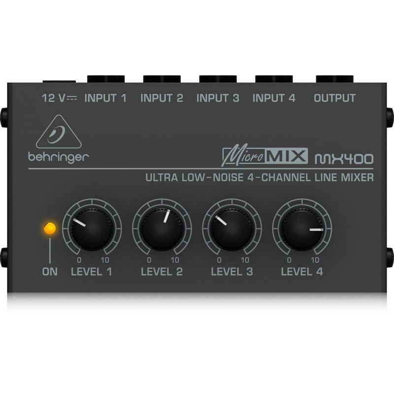 Behringer-Micromix-MX400-Mixer-de-Linha-4-Canais