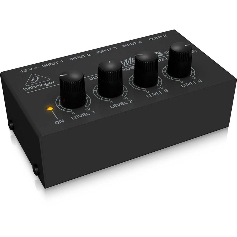 Behringer-Micromix-MX400-Mixer-de-Linha-4-Canais
