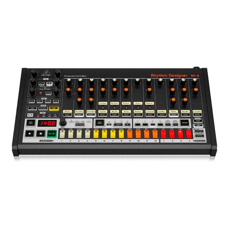 Behringer--RD-8-Sintetizador-Analogico-de-Bateria