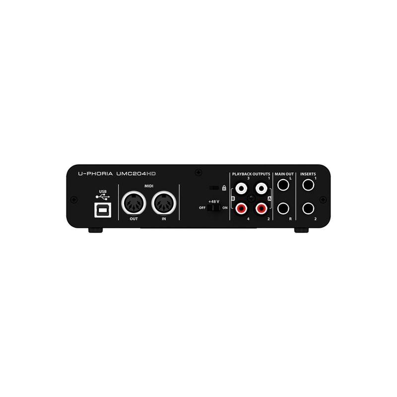 Behringer-UMC204HD--Interface-de-Audio-USB