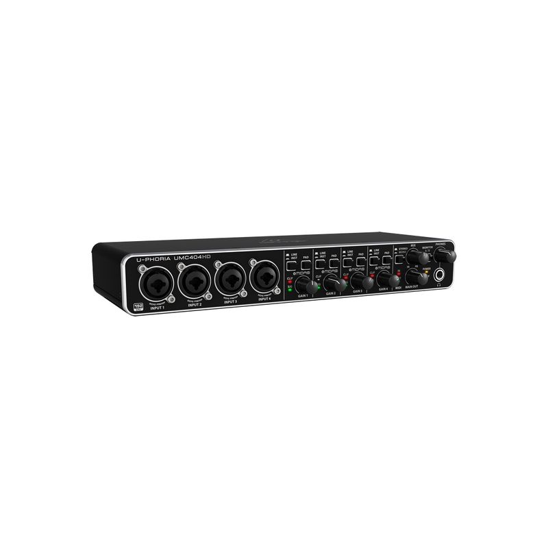 Behringer Umc404hd Interface De Áudio Usb