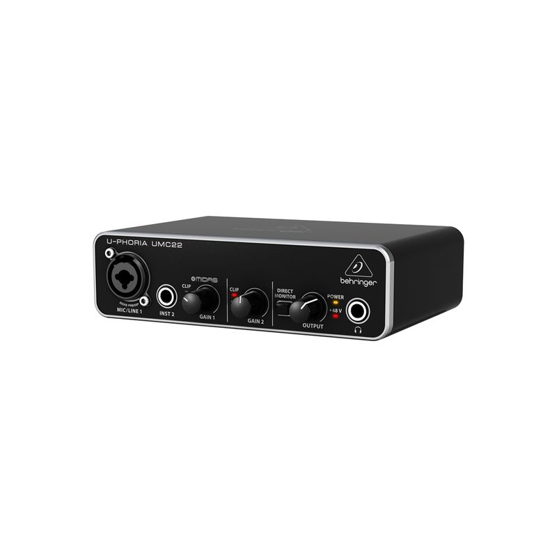 Behringer-UMC22-Interface-de-Audio